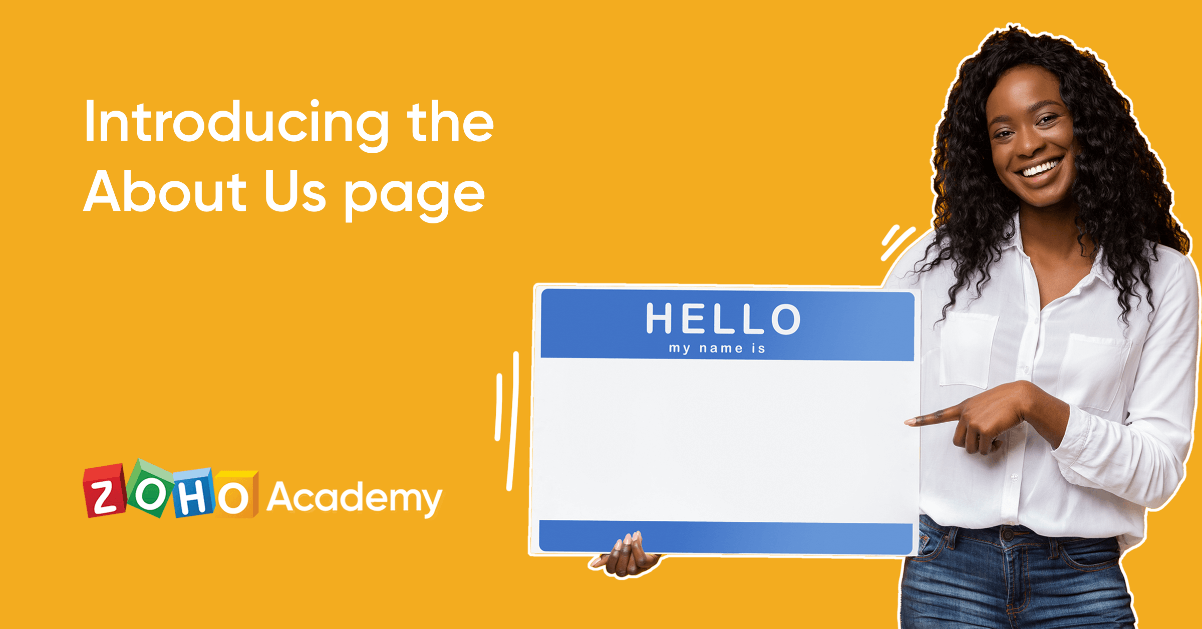 Introduction to Writing a Killer About Us Page | Zoho Academy