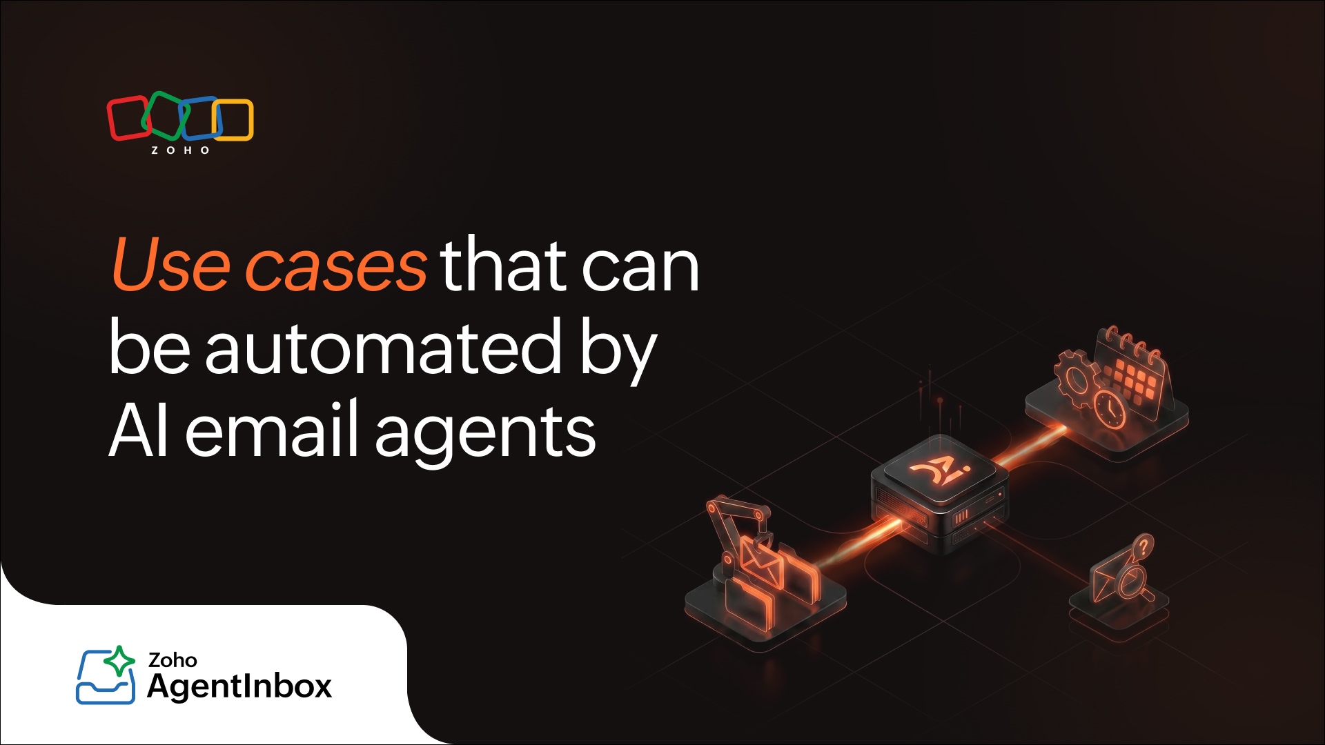 Use cases that can be automated by AI email agents
