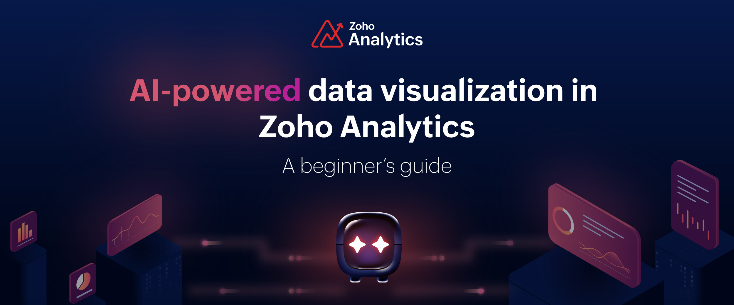 AI-powered data visualizations in Zoho Analytics