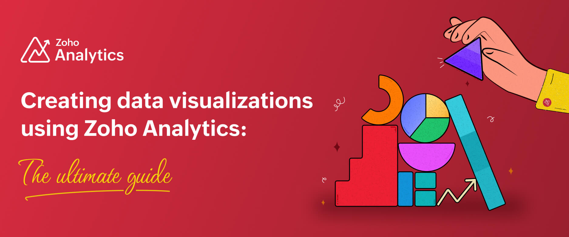 Creating data visualizations using Zoho Analytics