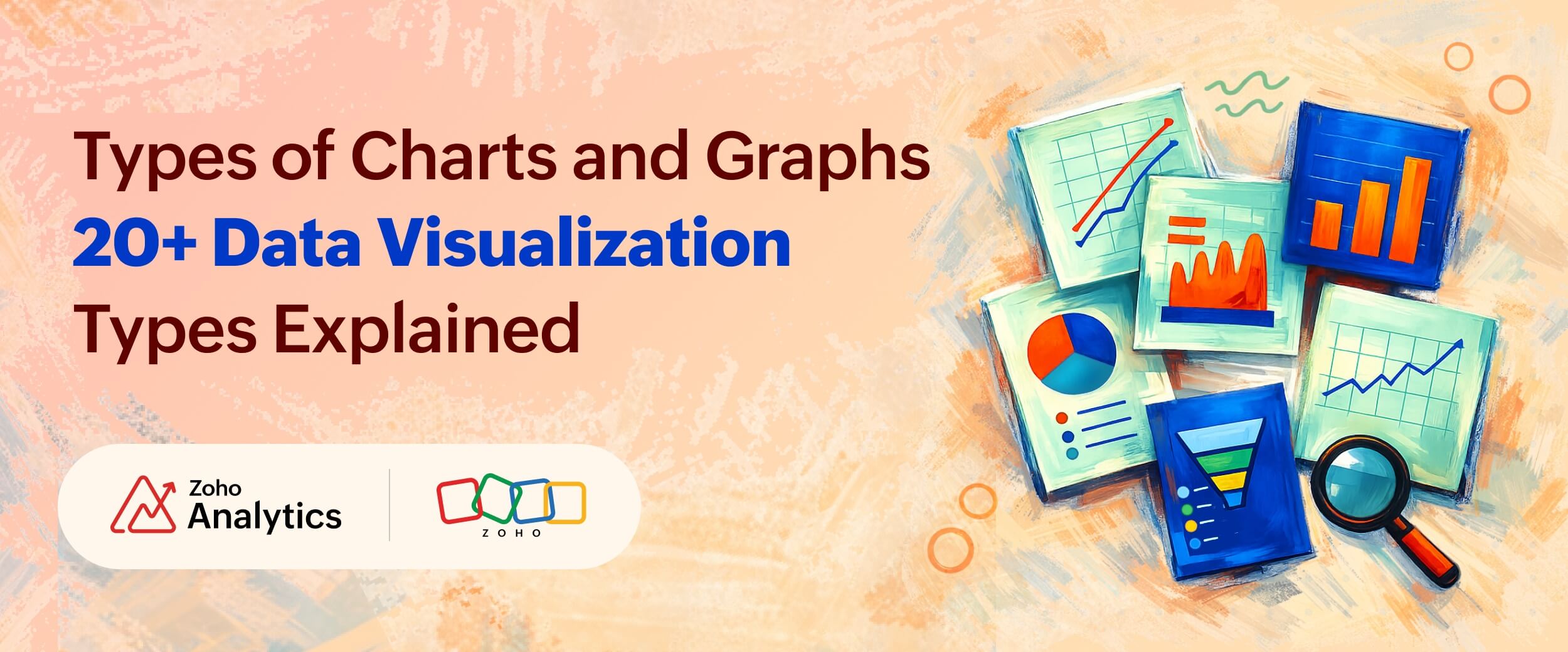 Types of charts and graphs for data visualization