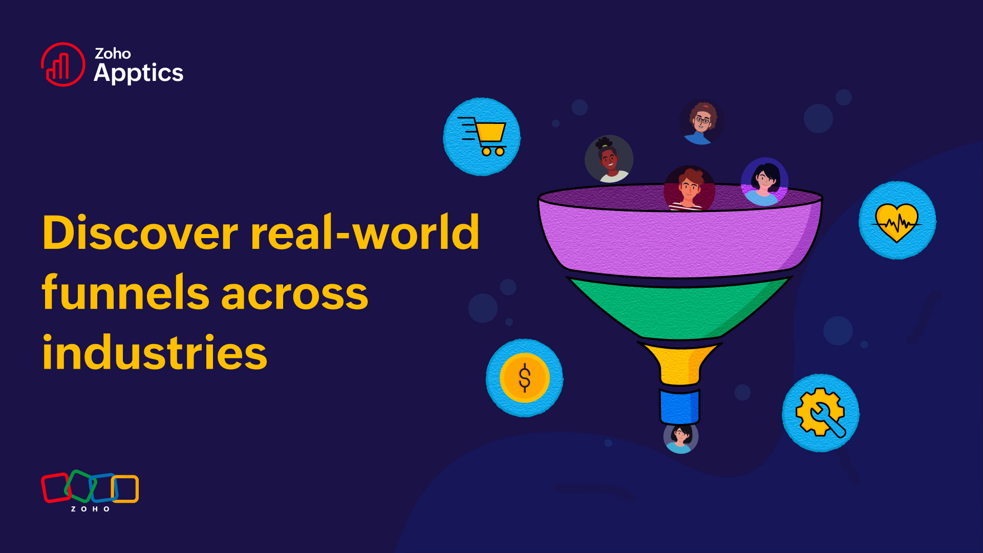Discover funnel use cases across industry verticals