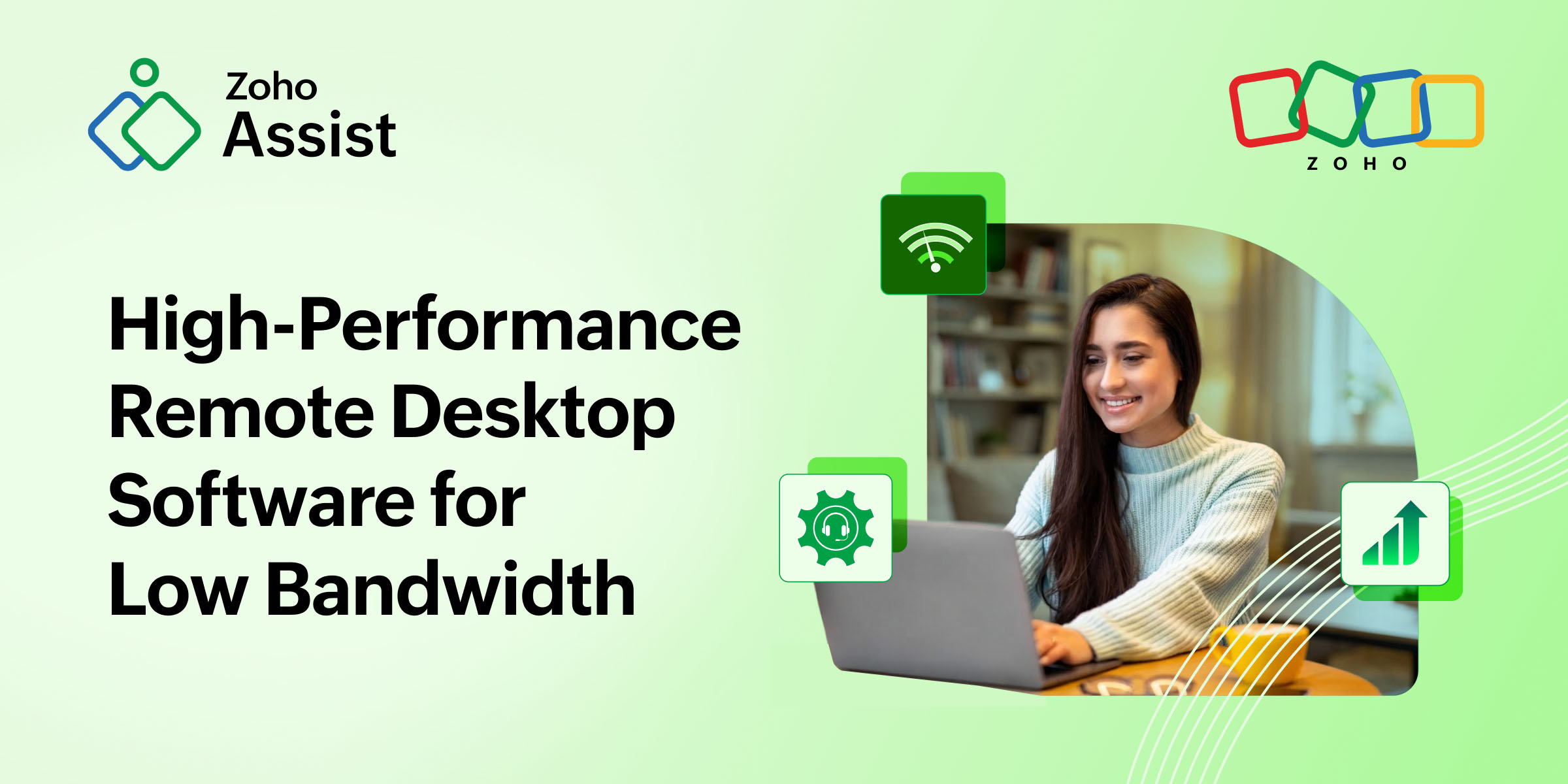 high performance remote desktop software for low bandwidth