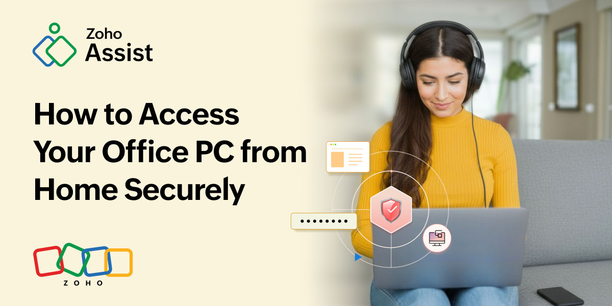 How to access your office pc from home securely
