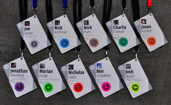 5 brands that designed interesting event name badges