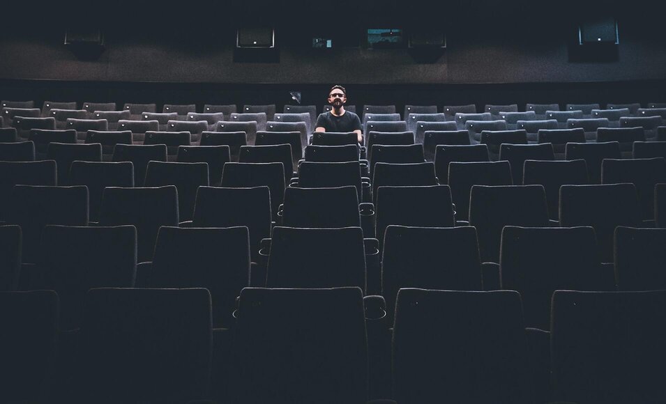 an empty event hall