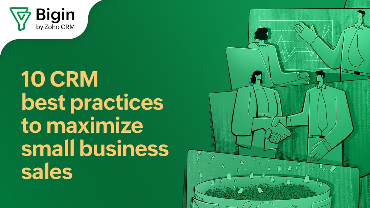 10 CRM best practices to maximize sales in 2025 banner