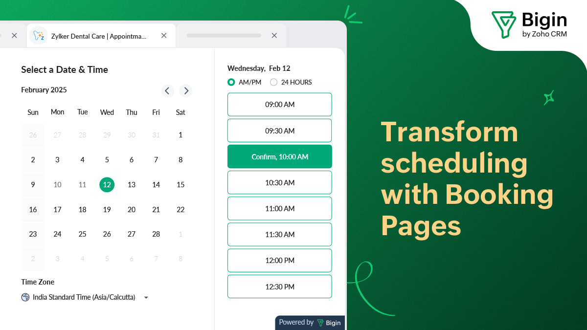 New Feature Alert! Booking Pages for improved appointment scheduling