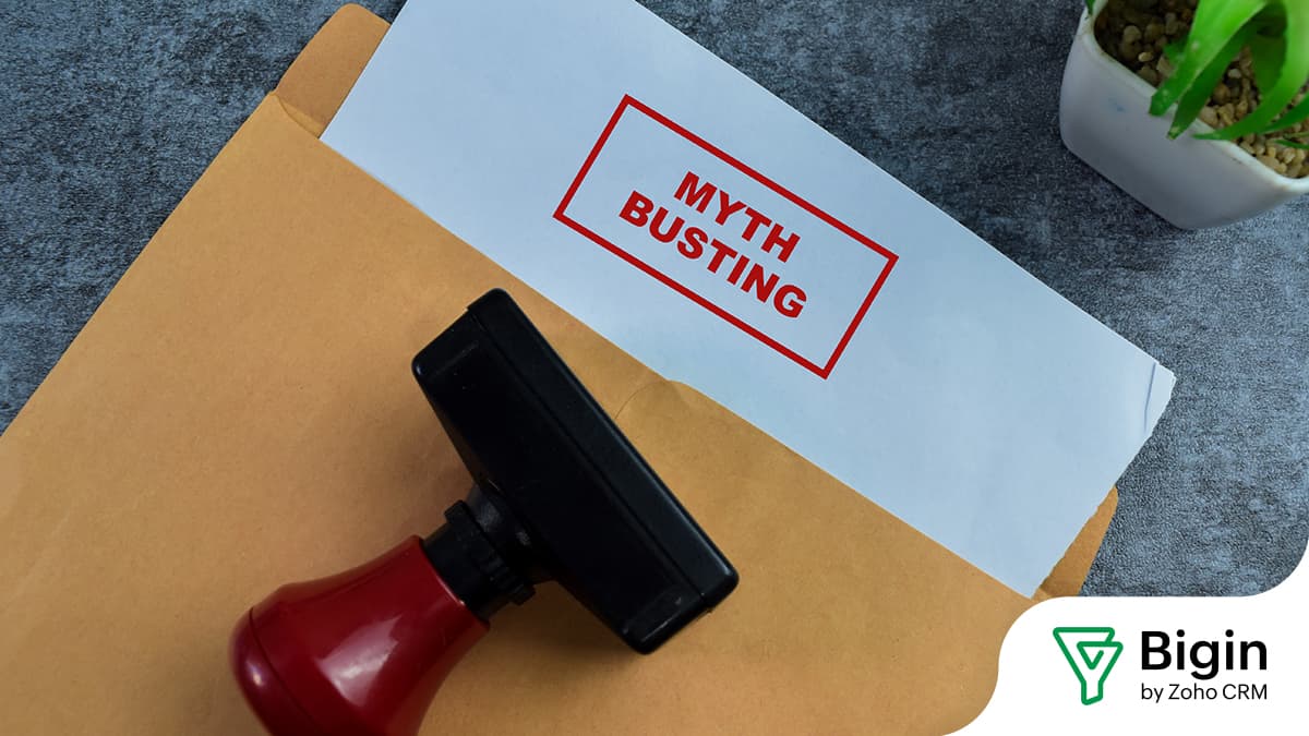 top 5 sales myths busted blog banner