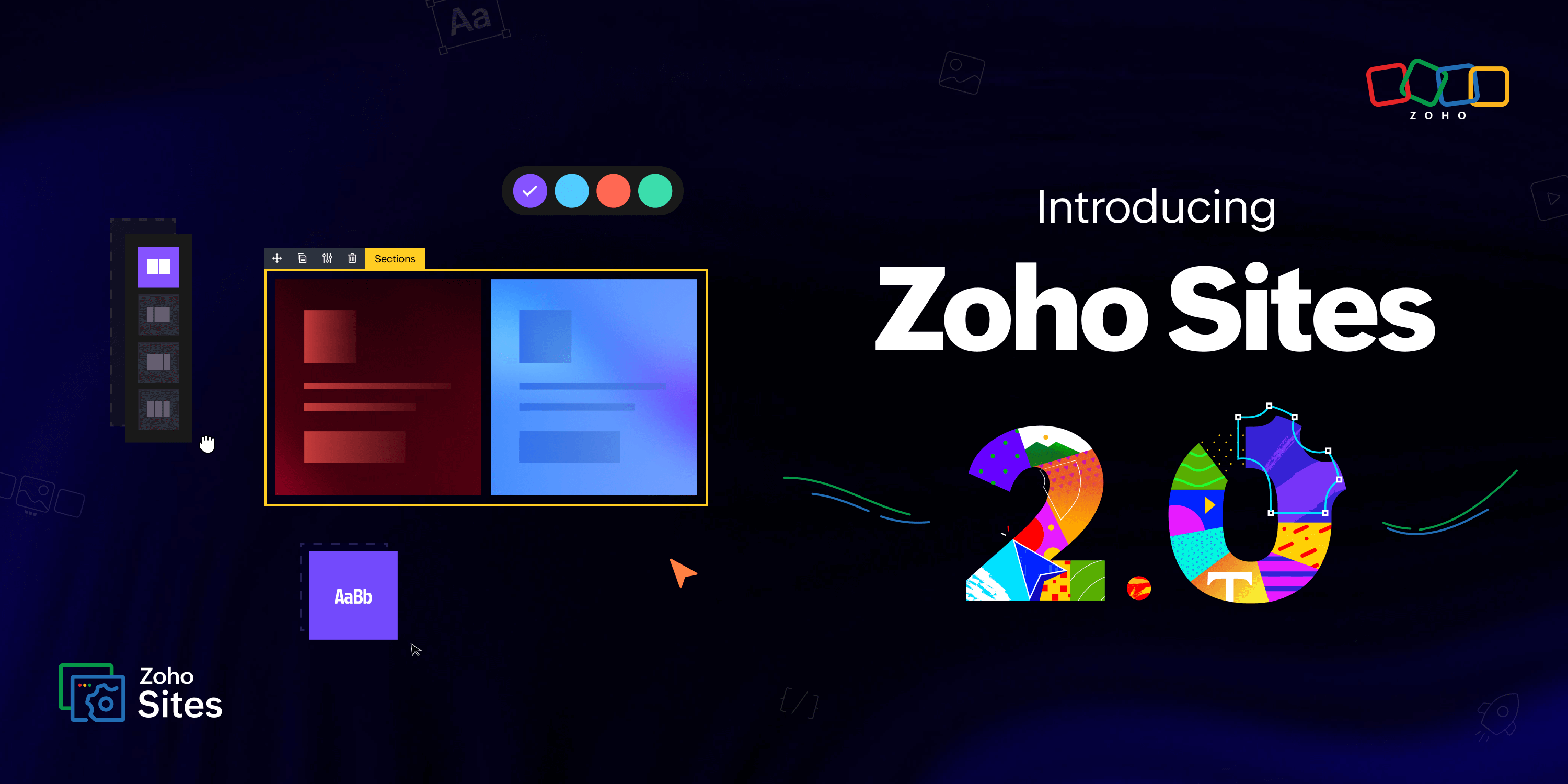 Introducing Zoho Sites 2.0