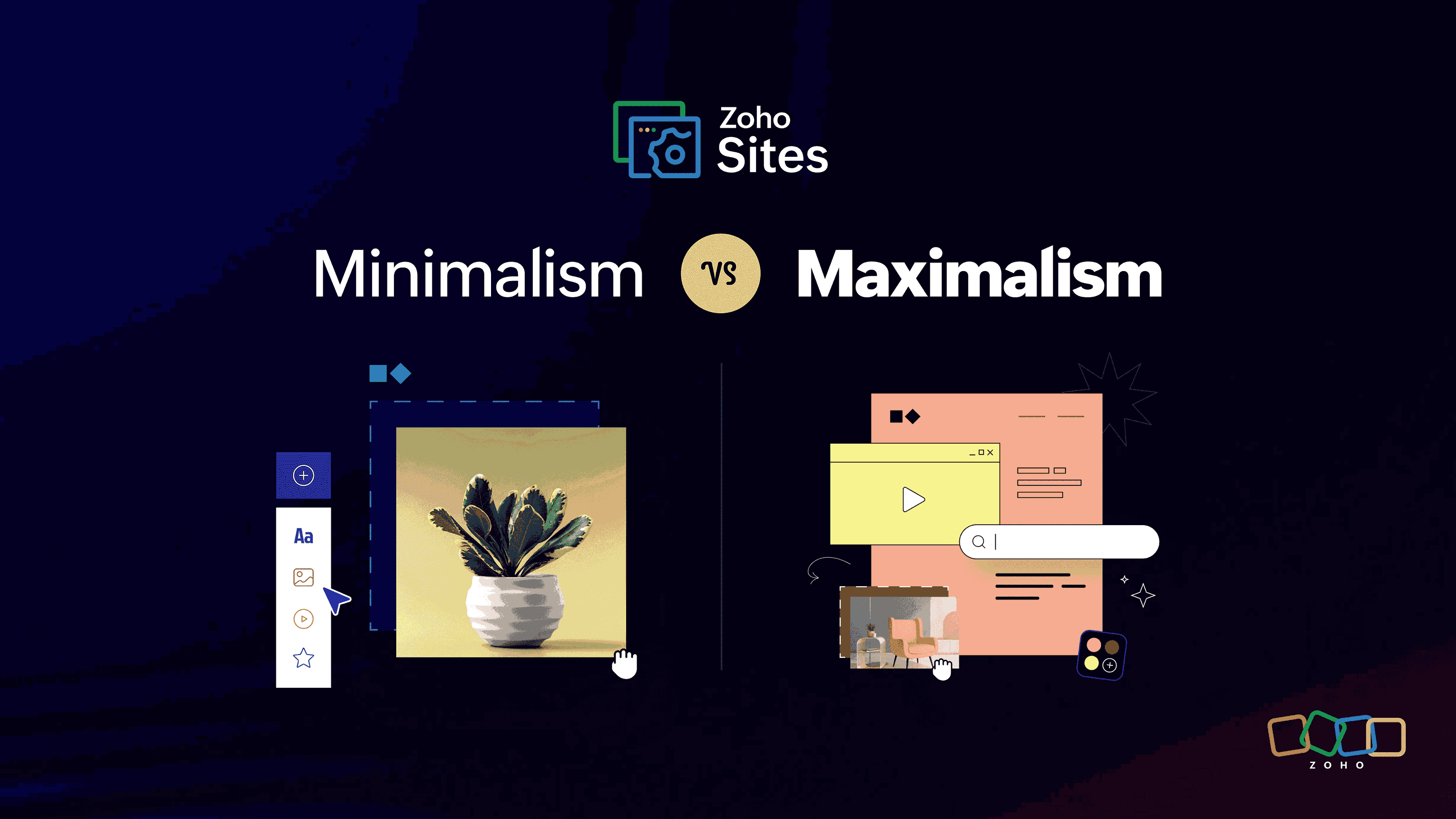 Minimalism vs Maximalism: Designs to spark joy on your website