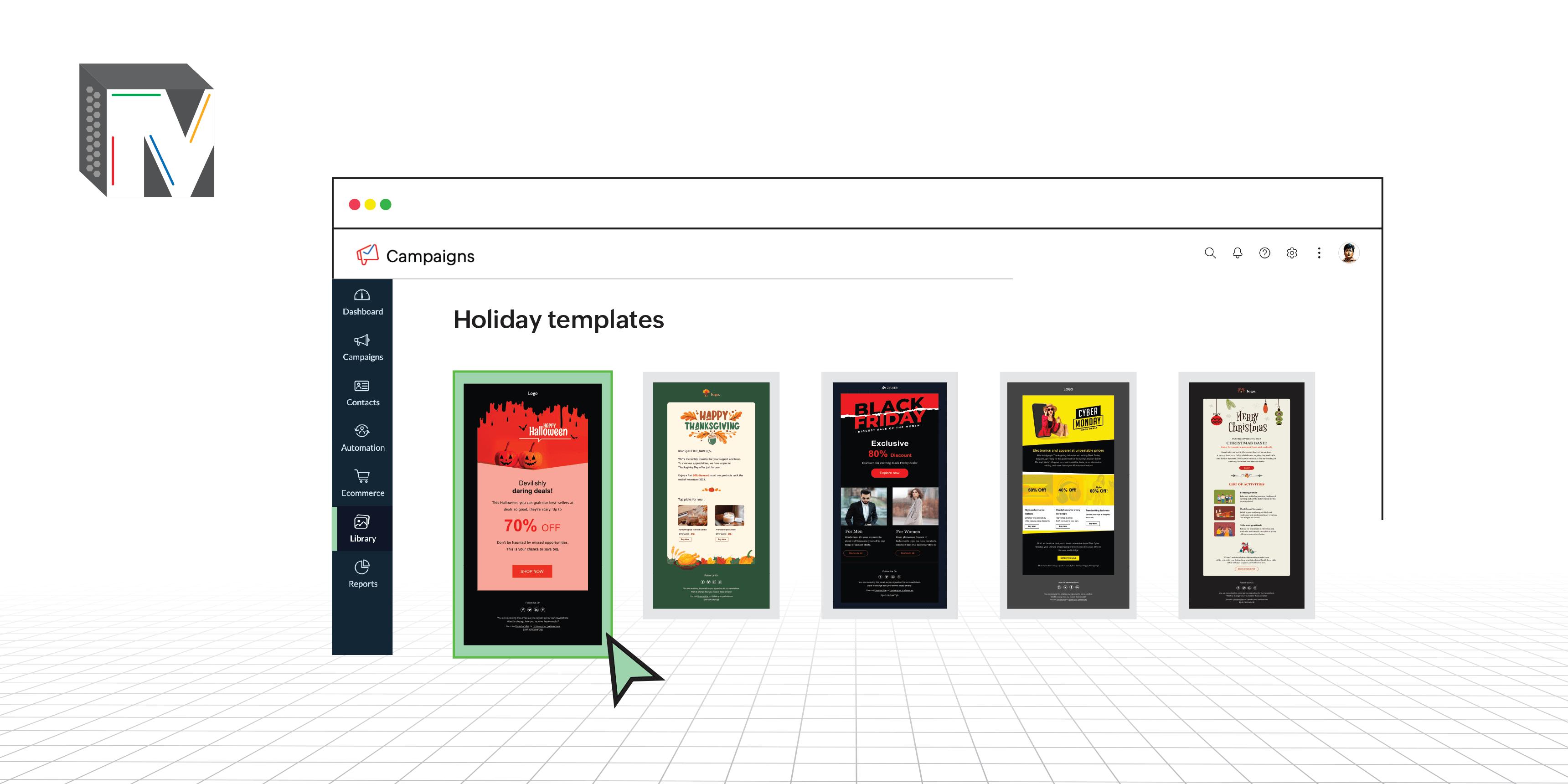 Holiday email templates 2023