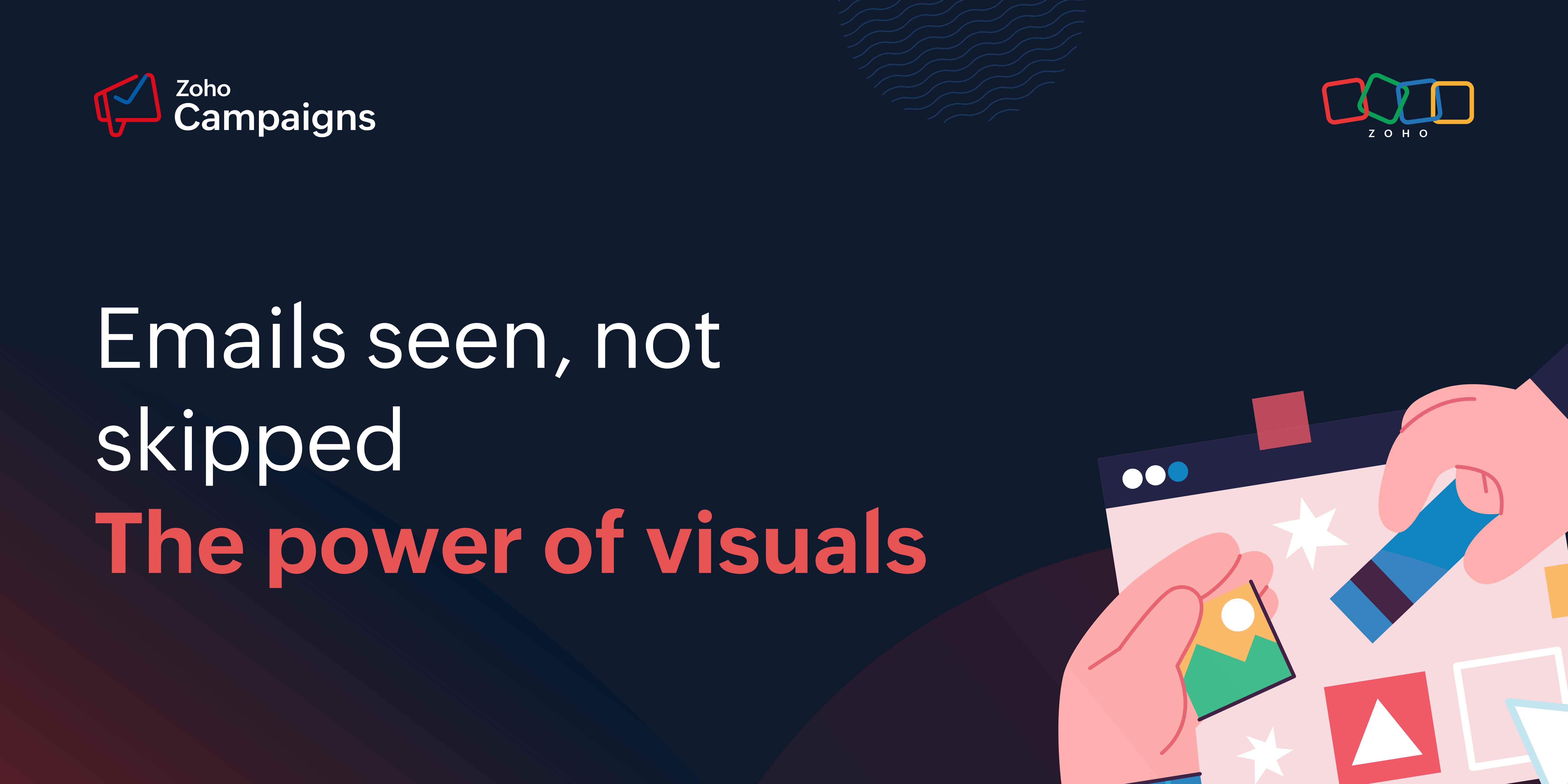 Making effective use of visuals in email marketing