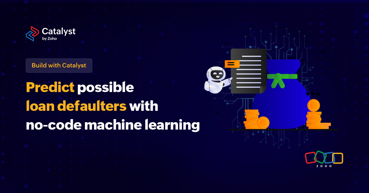 Image for predicting possible loan defaulters using no-code machine learning