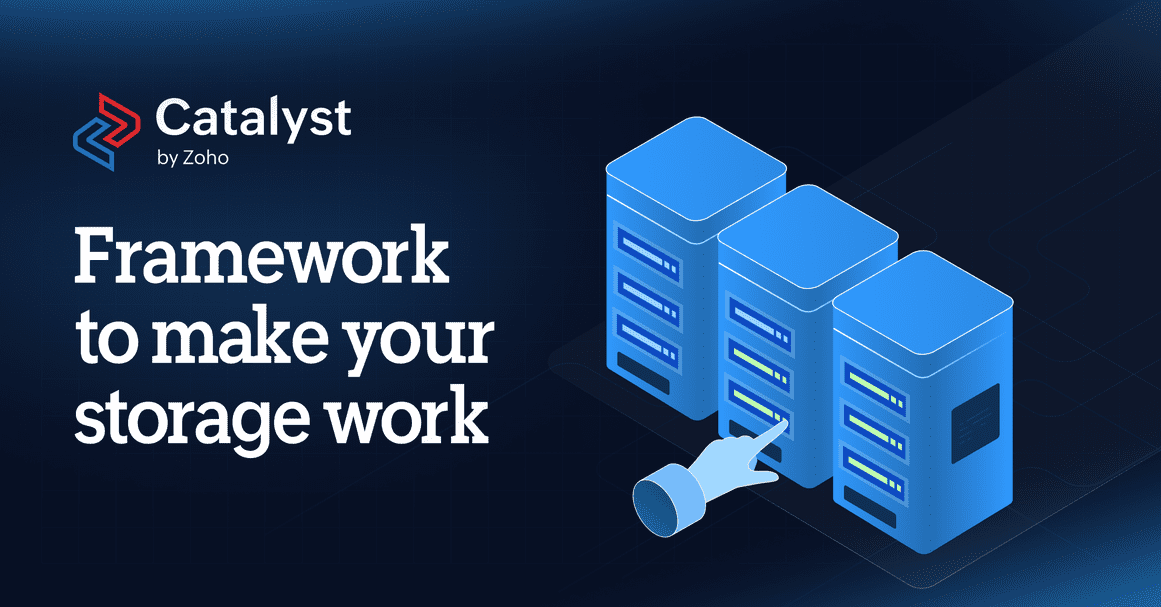 Illustration of server racks representing a framework for forecasting object storage growth and planning infrastructure capacity.