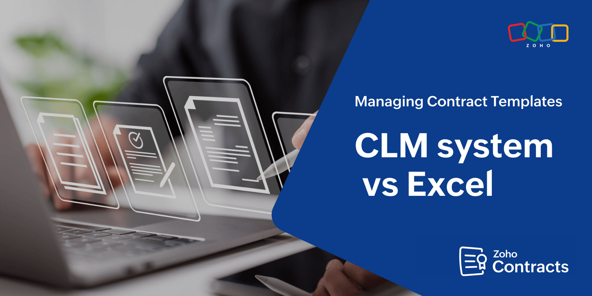 Managing contract templates in a CLM system vs Excel