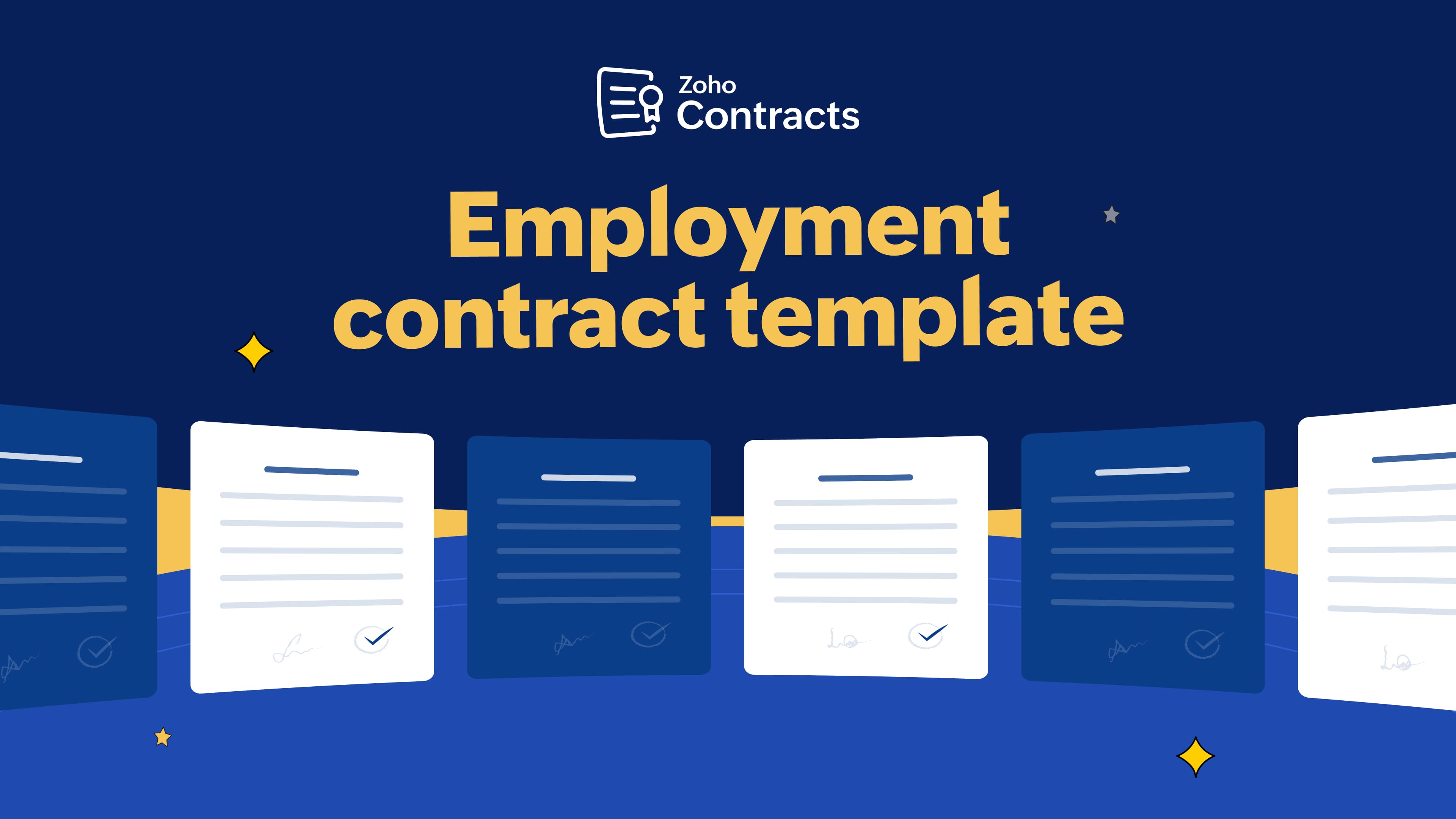 Employment contract template blog image