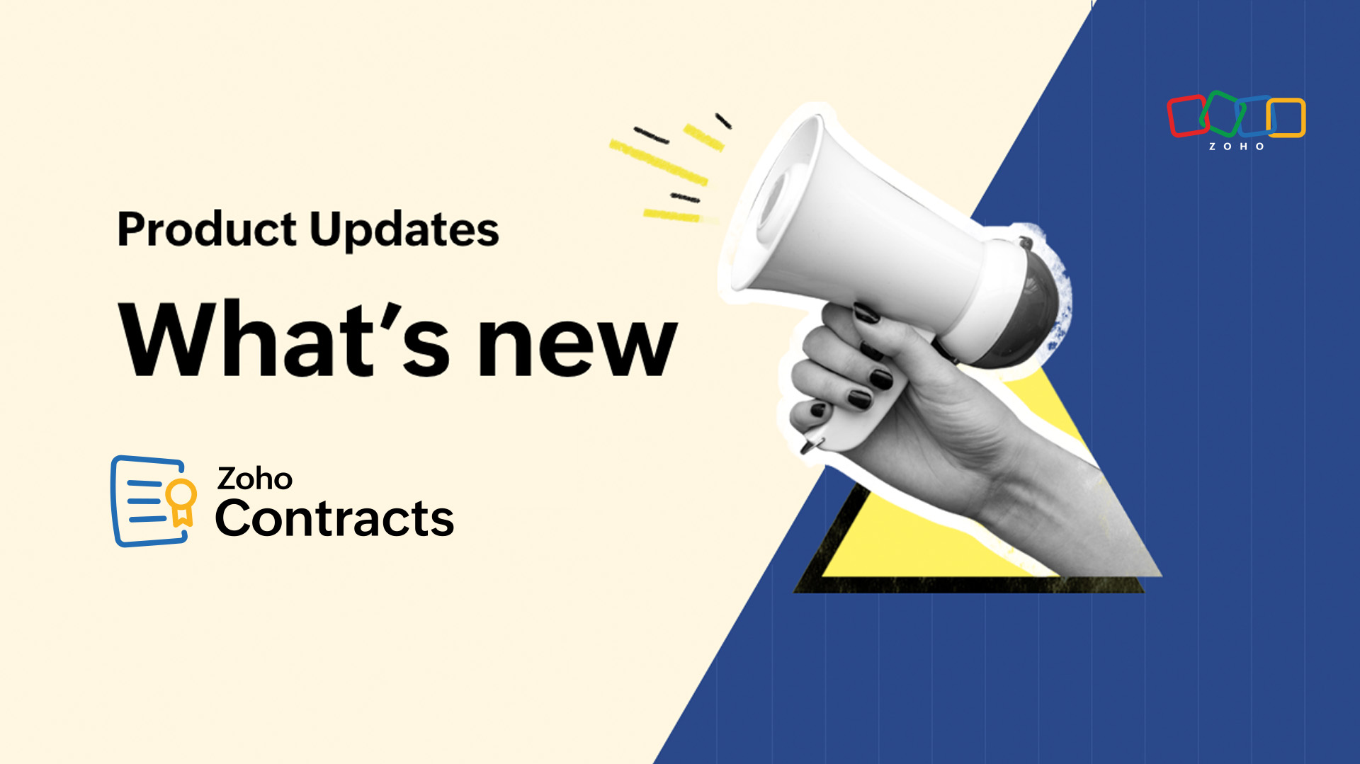 Product updates | Zoho Contracts