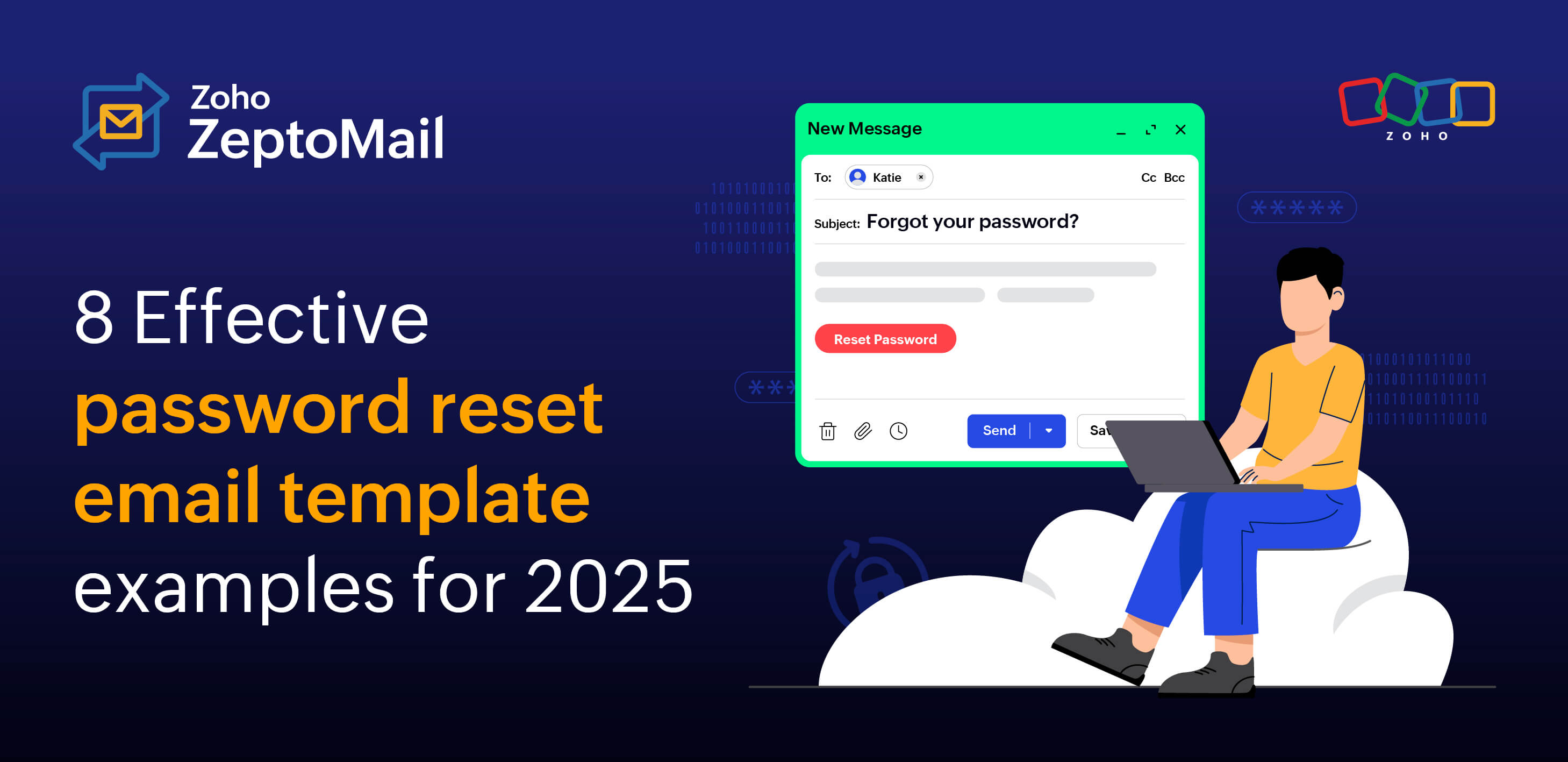 password reset email template, password reset email example