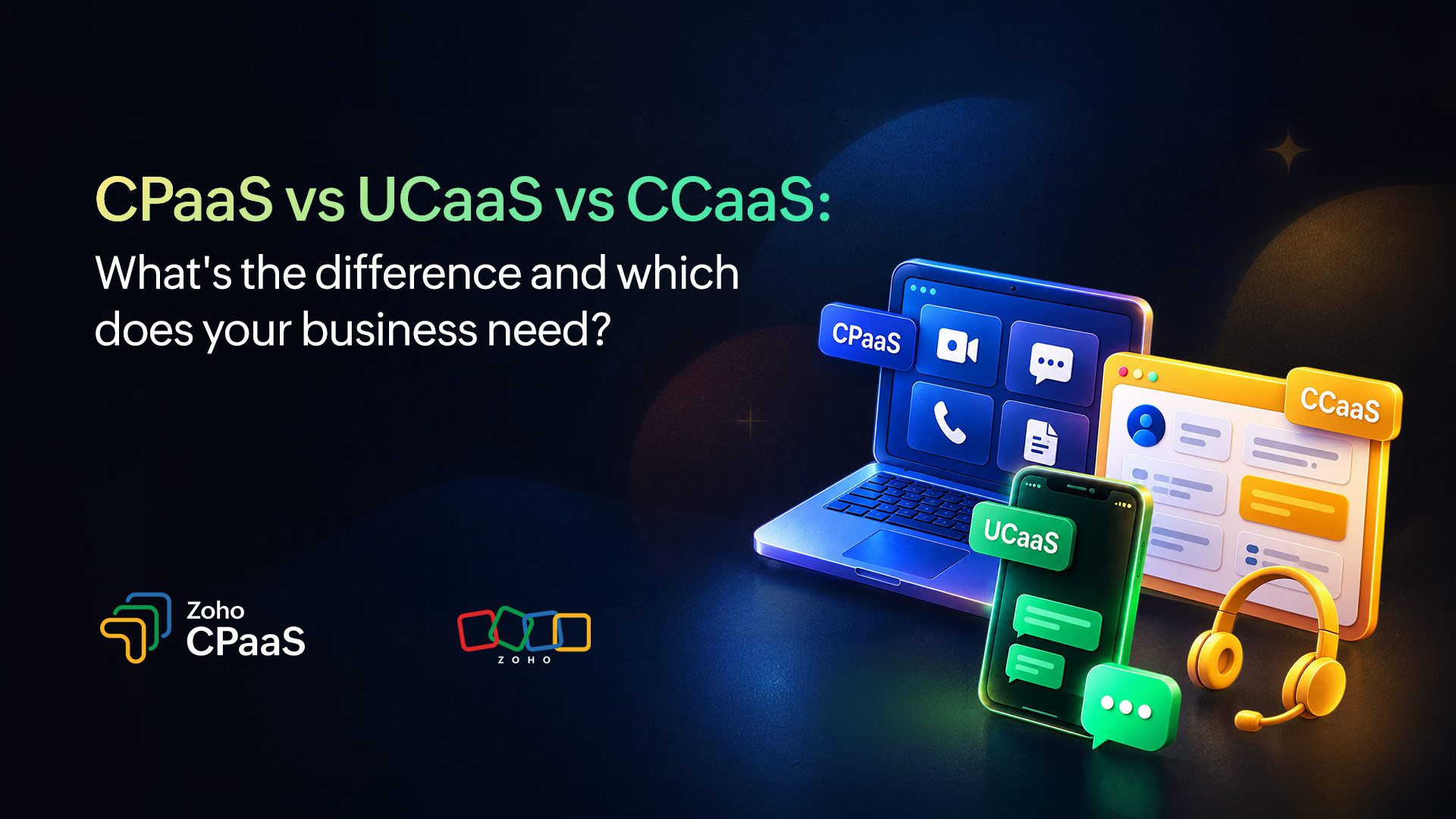 CPaaS vs UCaaS vs CCaaS