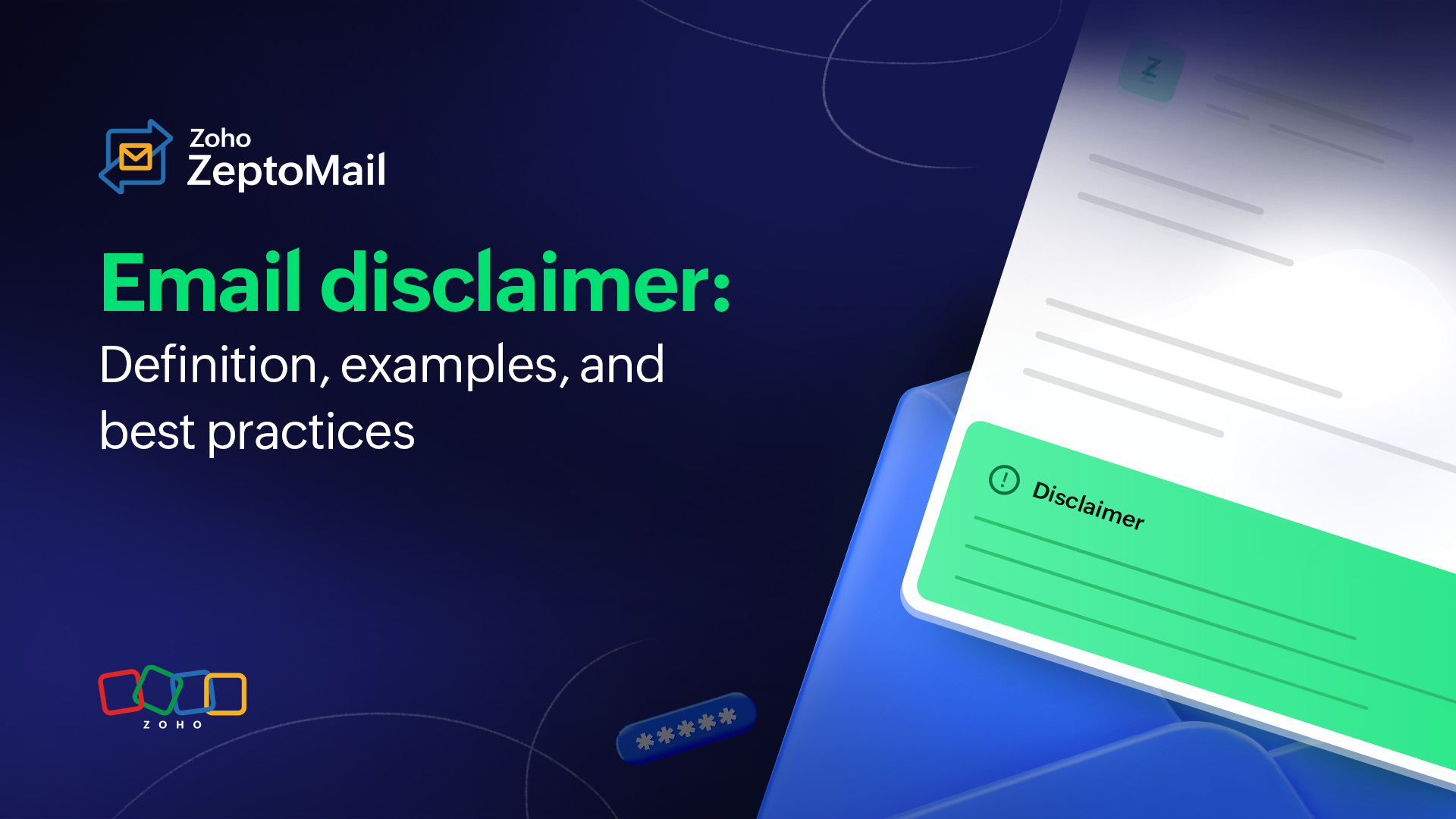 email disclaimer, email disclaimer template