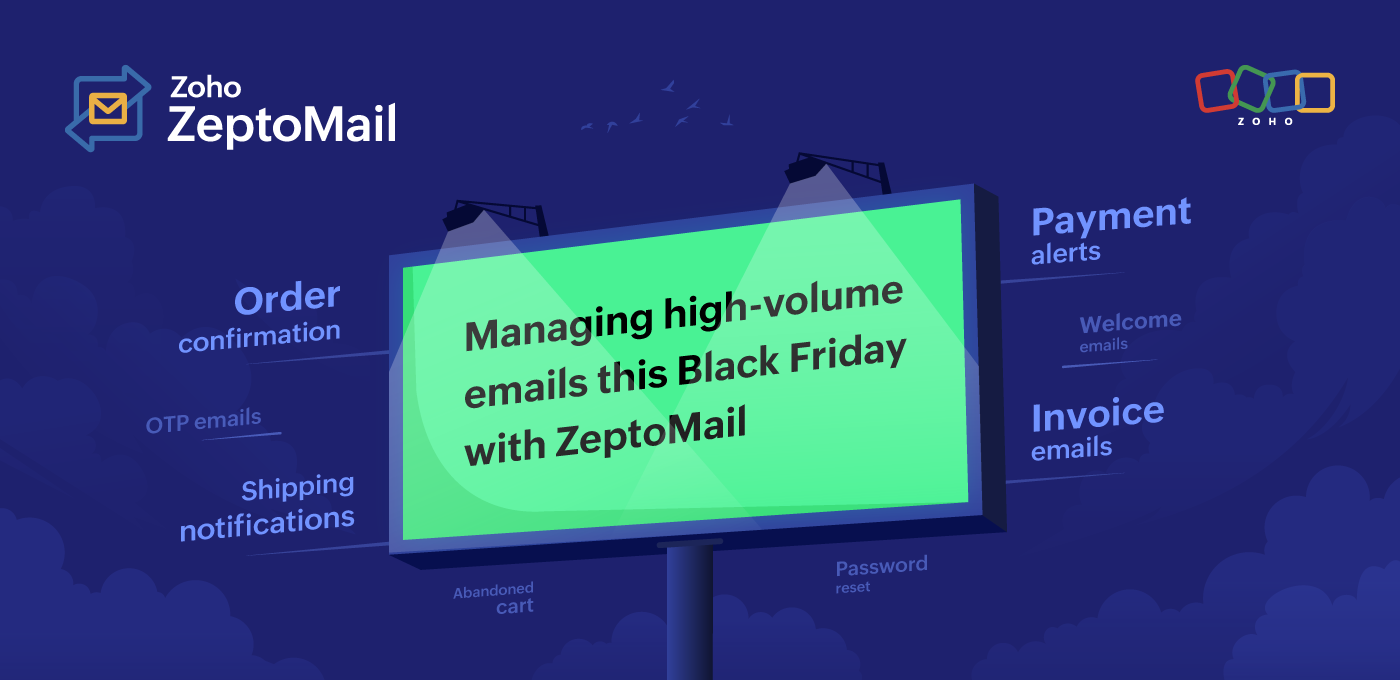 managing high volume emails, black friday emails