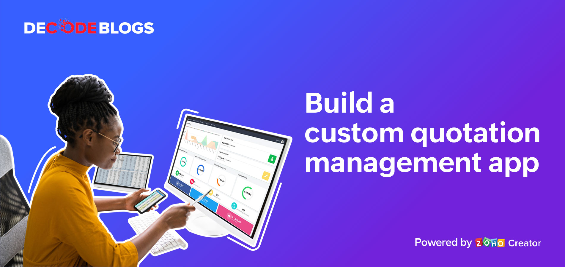 Build a custom quotation management app without code