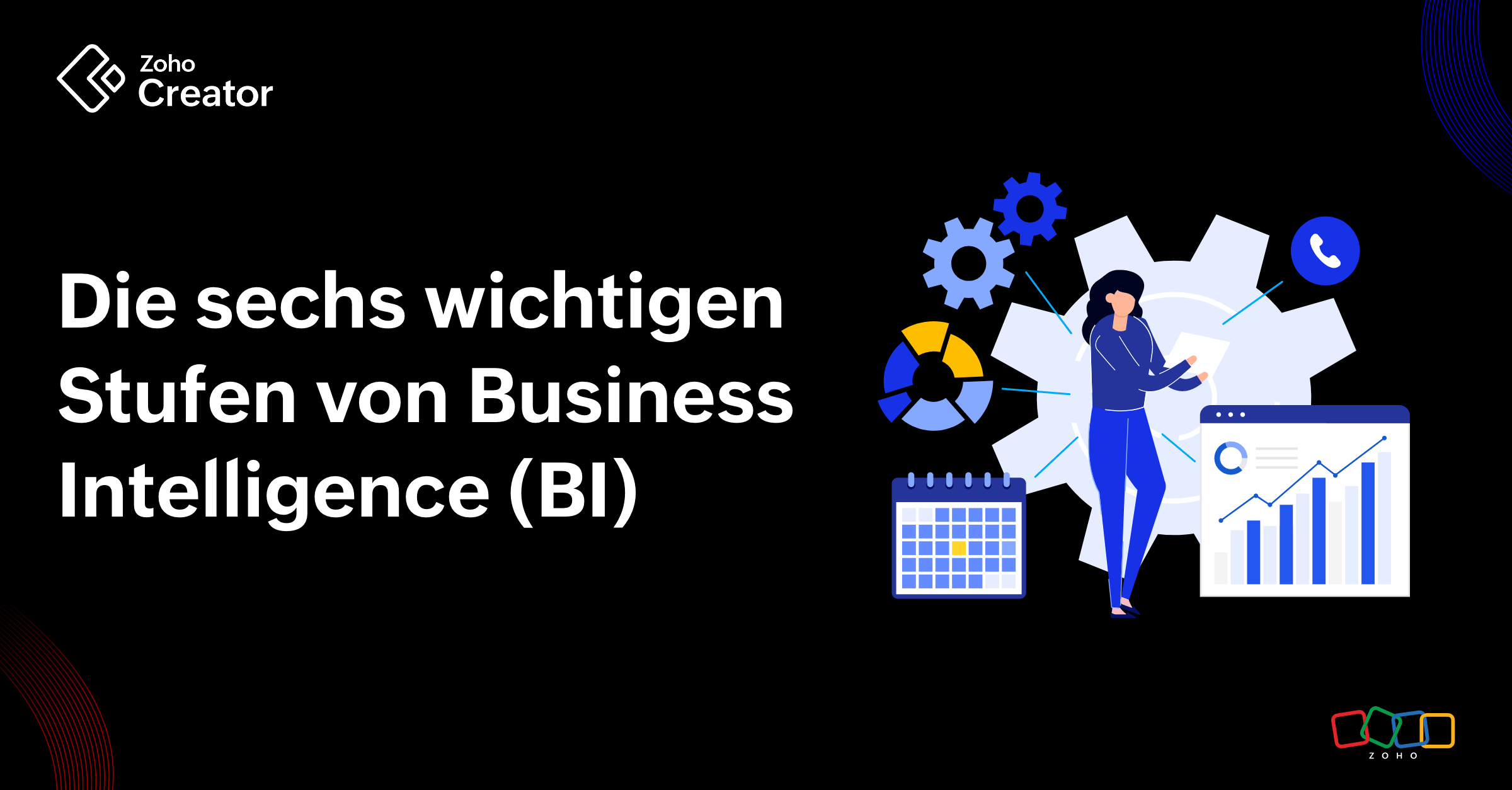 Die sechs wichtigen Stufen von Business Intelligence (BI)