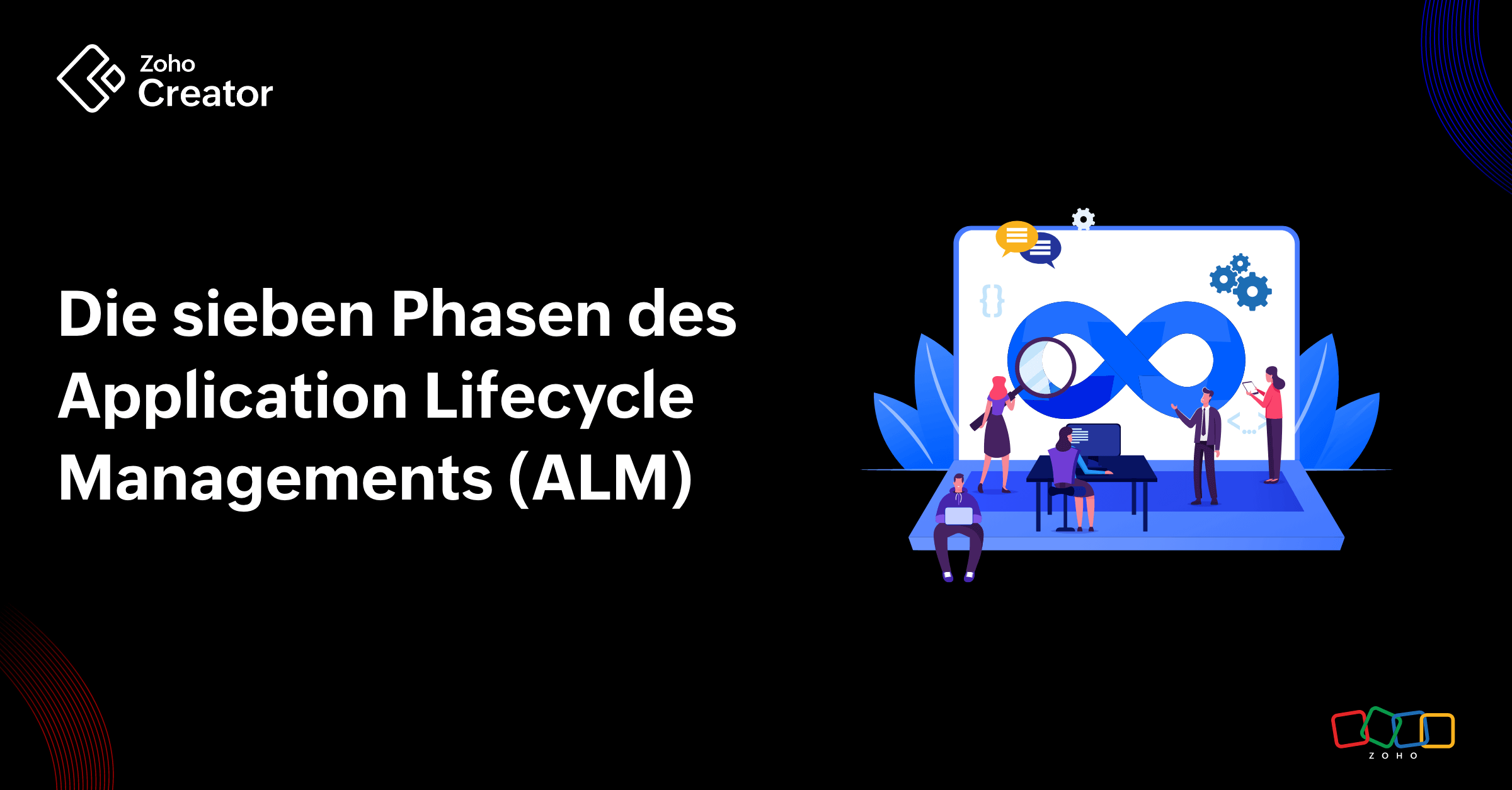 Die sieben Phasen des Application Lifecycle Managements (ALM)