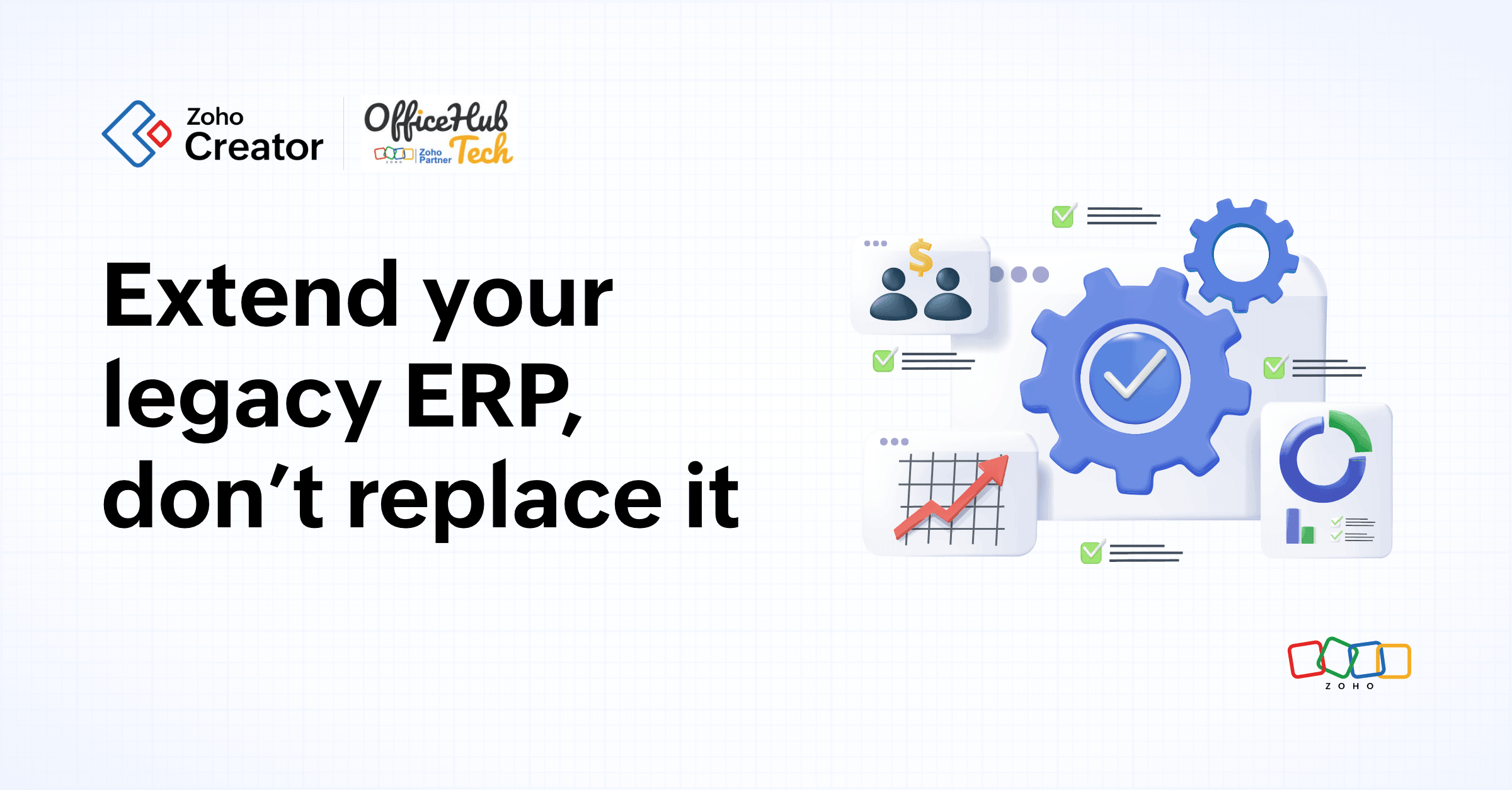 Extend your ERP, don't replace it