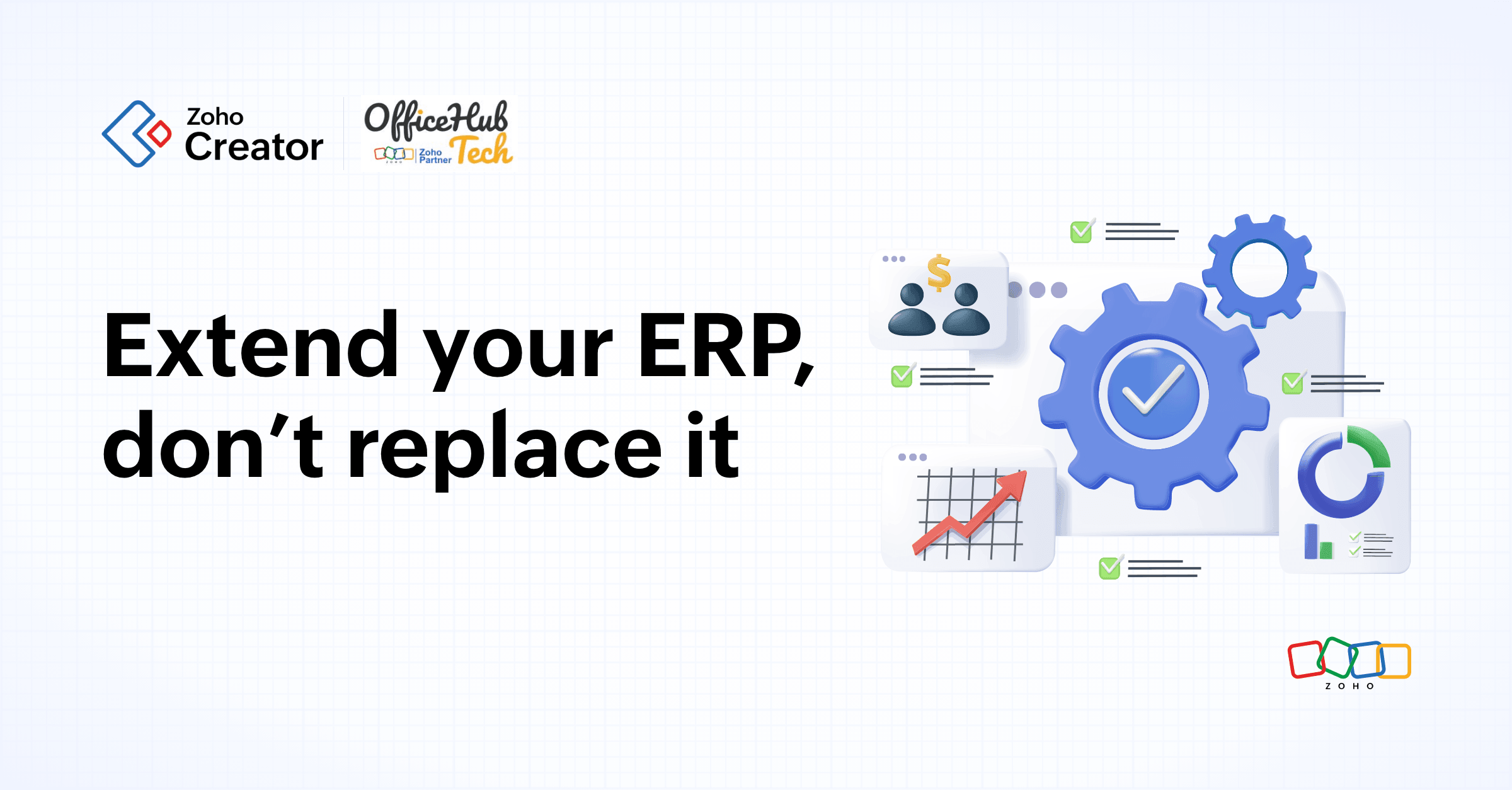 Extend your ERP, don't replace it