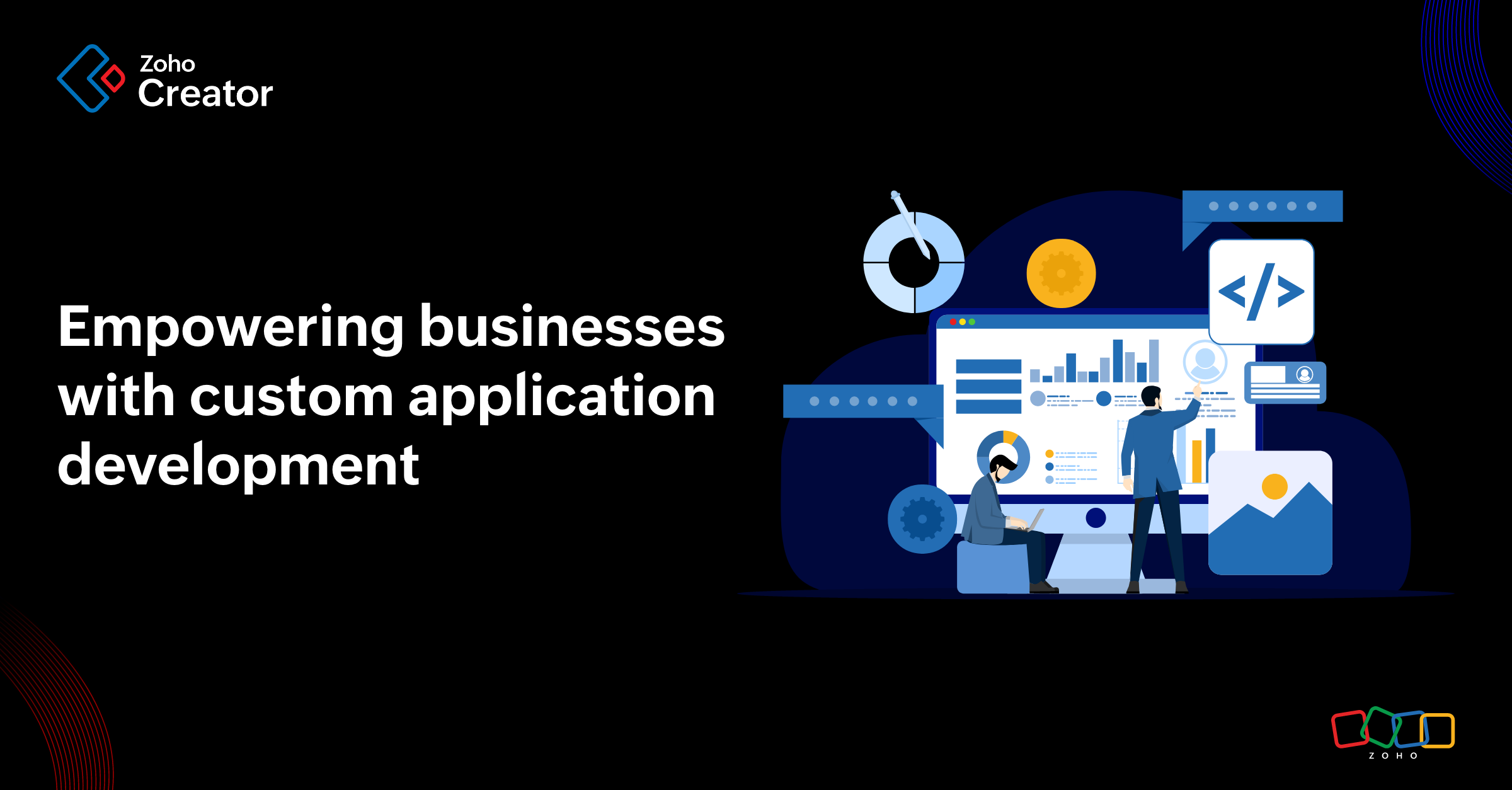 Empowering businesses with custom application development