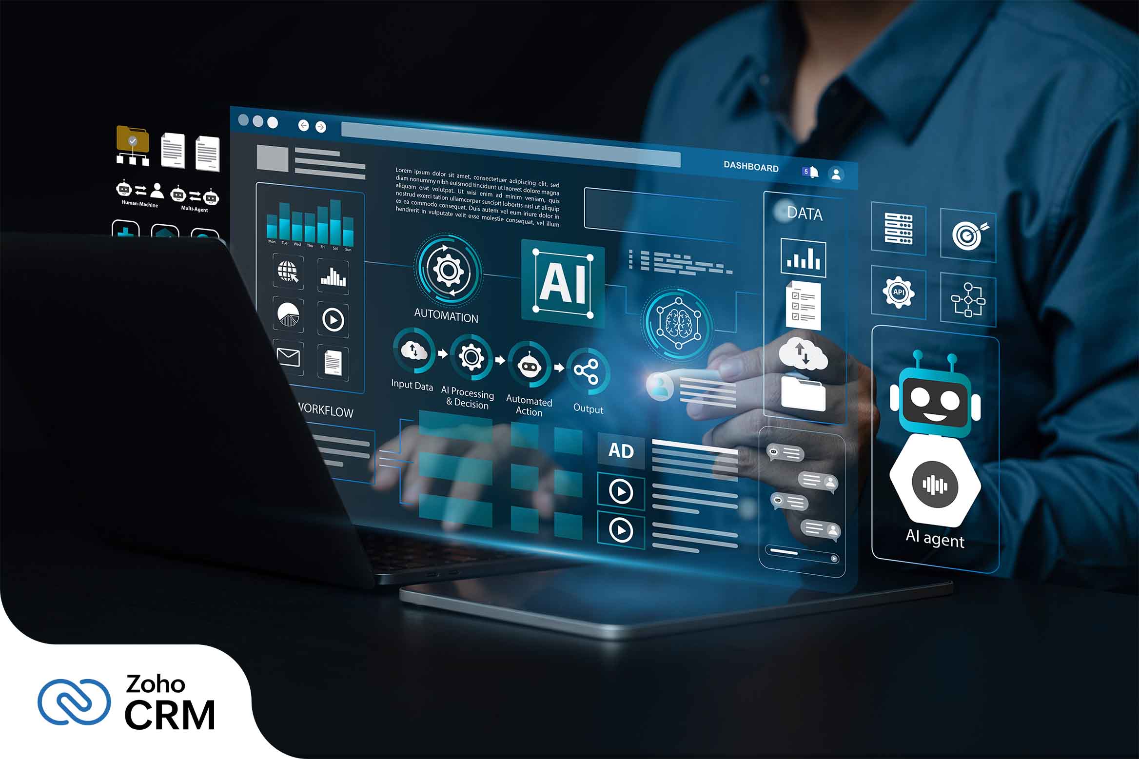 AI sales automation with Zoho CRM