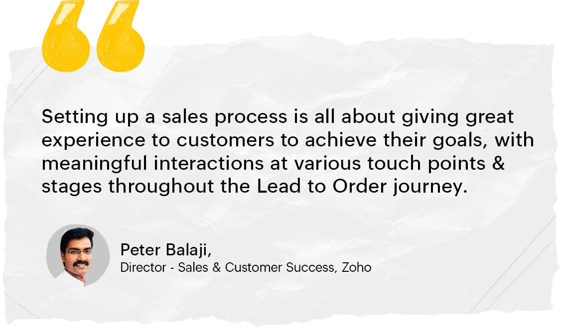 a quote by Zoho