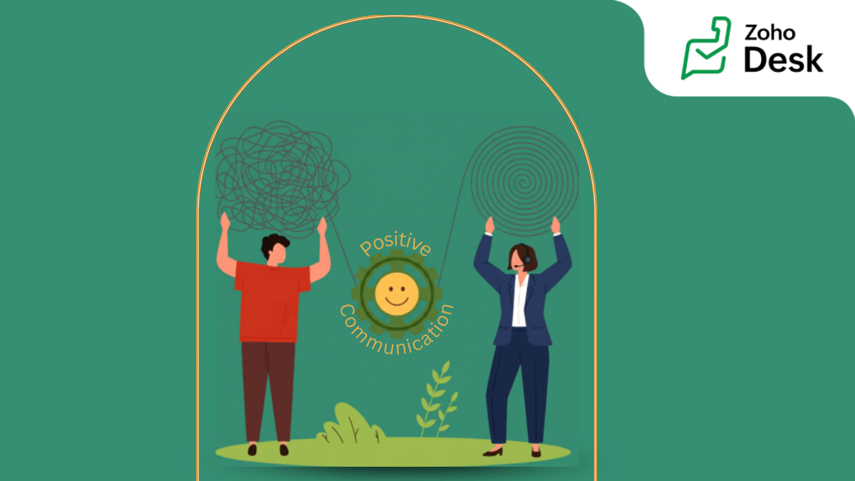 Impact of positive communication in customer support 