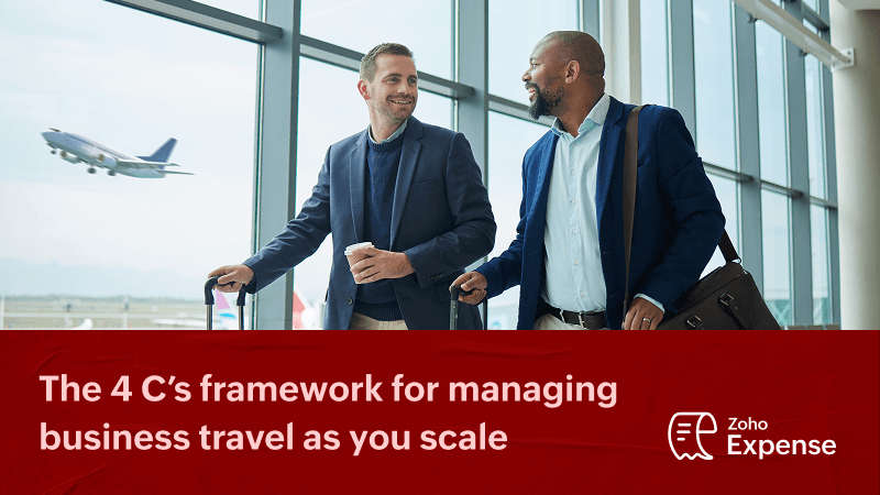 4 Cs framework for managing business travel expense