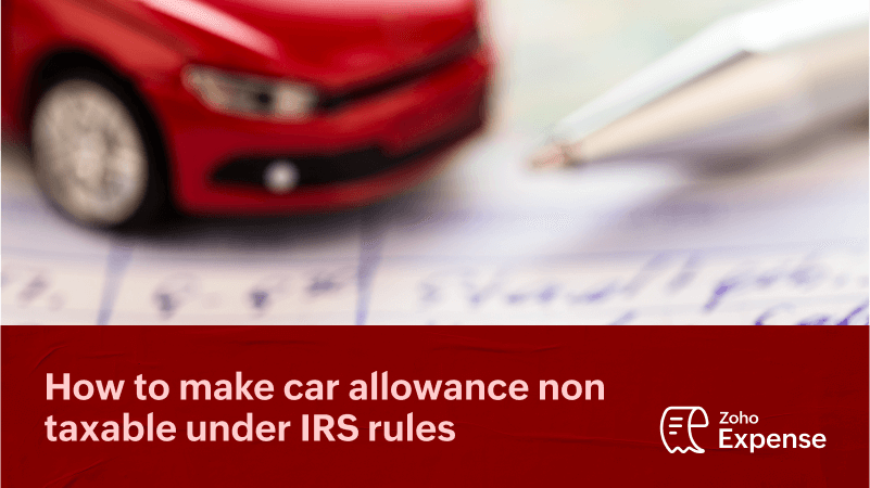 Car allowance blog title banner