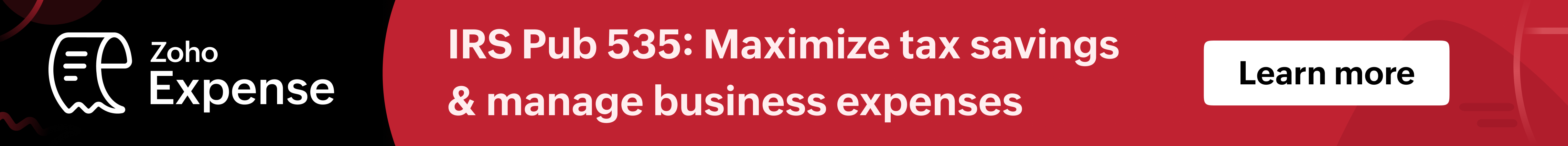 Banner linked to the article: IRS Publication 535: A strategic guide to maximize tax savings and manage business expenses