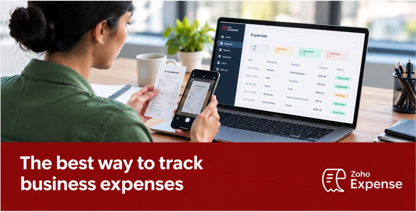 Best business expense tracking | Zoho Expense