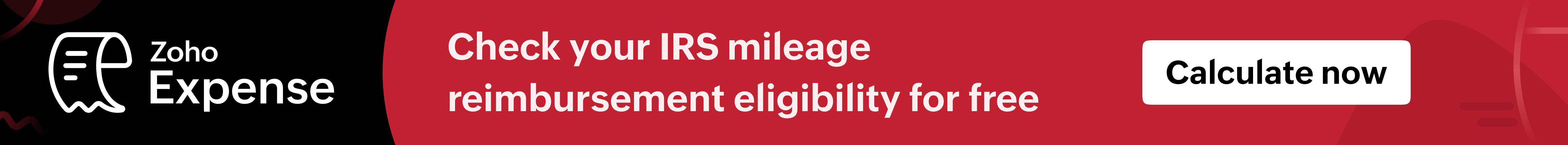 Banner redirecting you to the free IRS Mileage Calculator