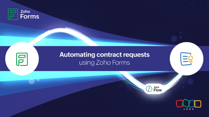 Streamlining contract management with Zoho Forms and Zoho Contracts