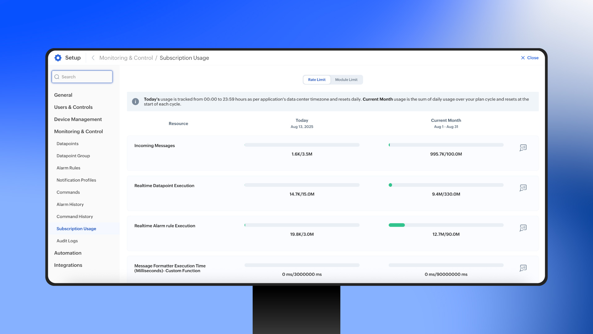IoT Cloud Infrastructure