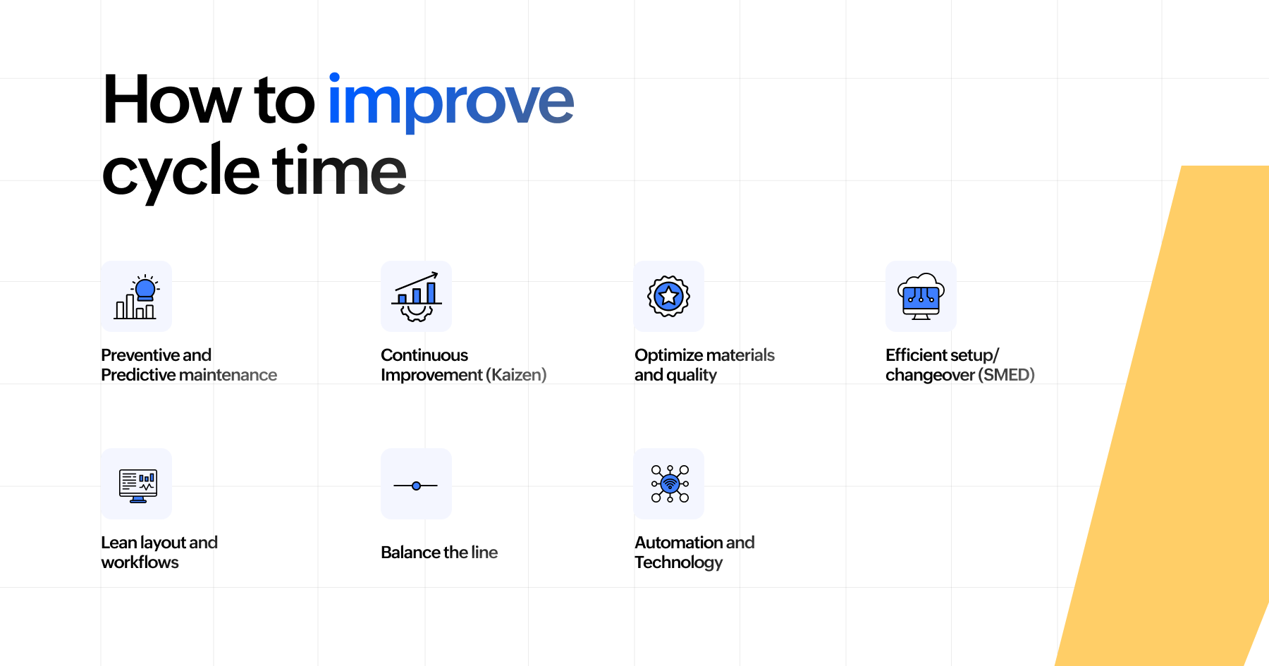 How to Improve Cycle Time in Manufacturing