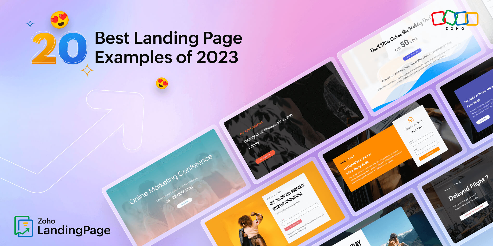 landing page examples 2023