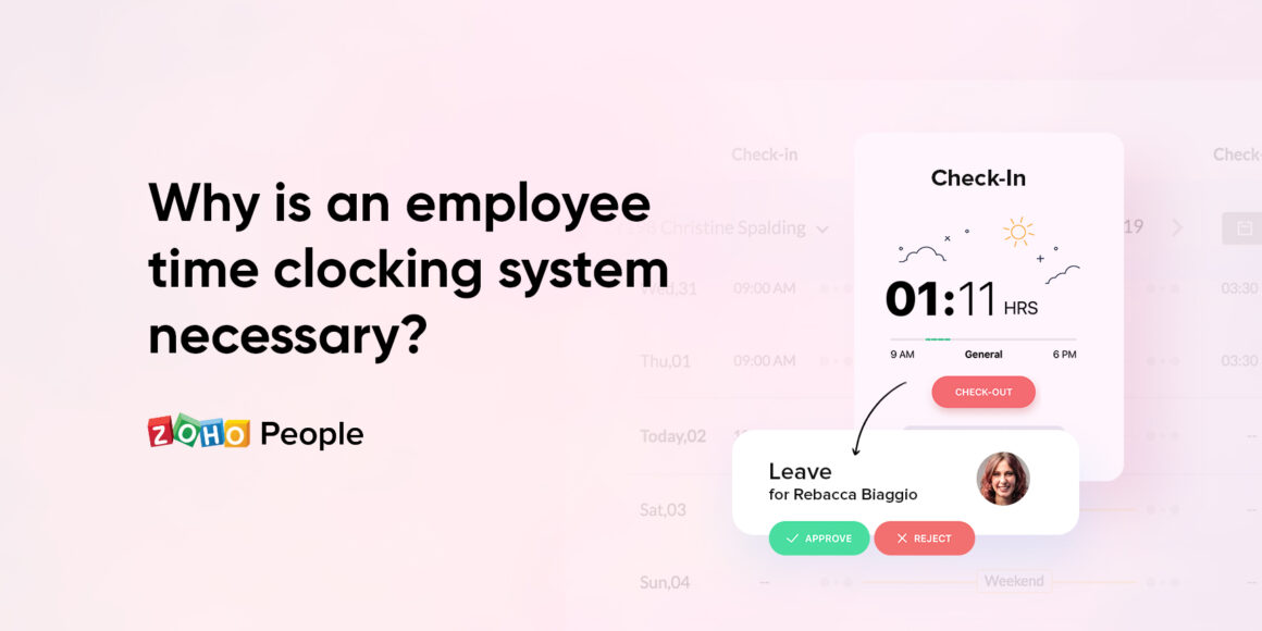 Uses of Employee time clocking system