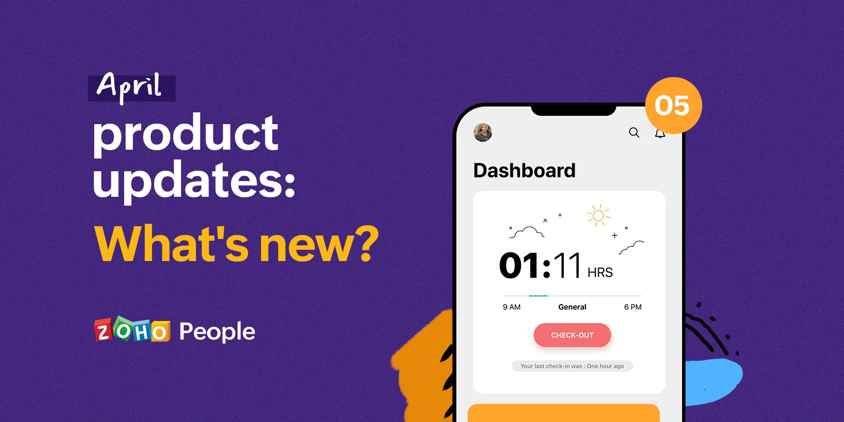 April product updates in Zoho People