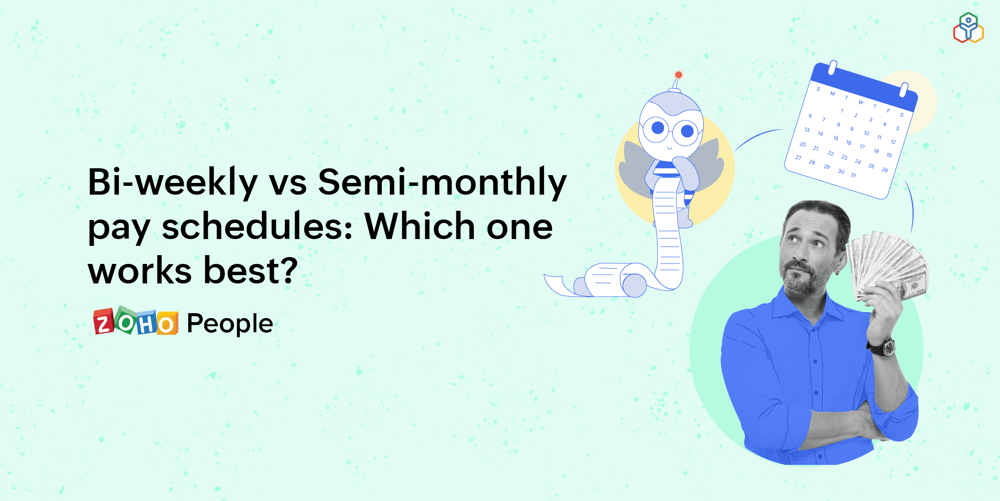 Differences between various pay schedules - Zoho People