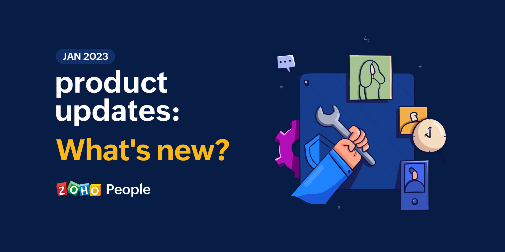 Zoho People Product Updates - January 2023