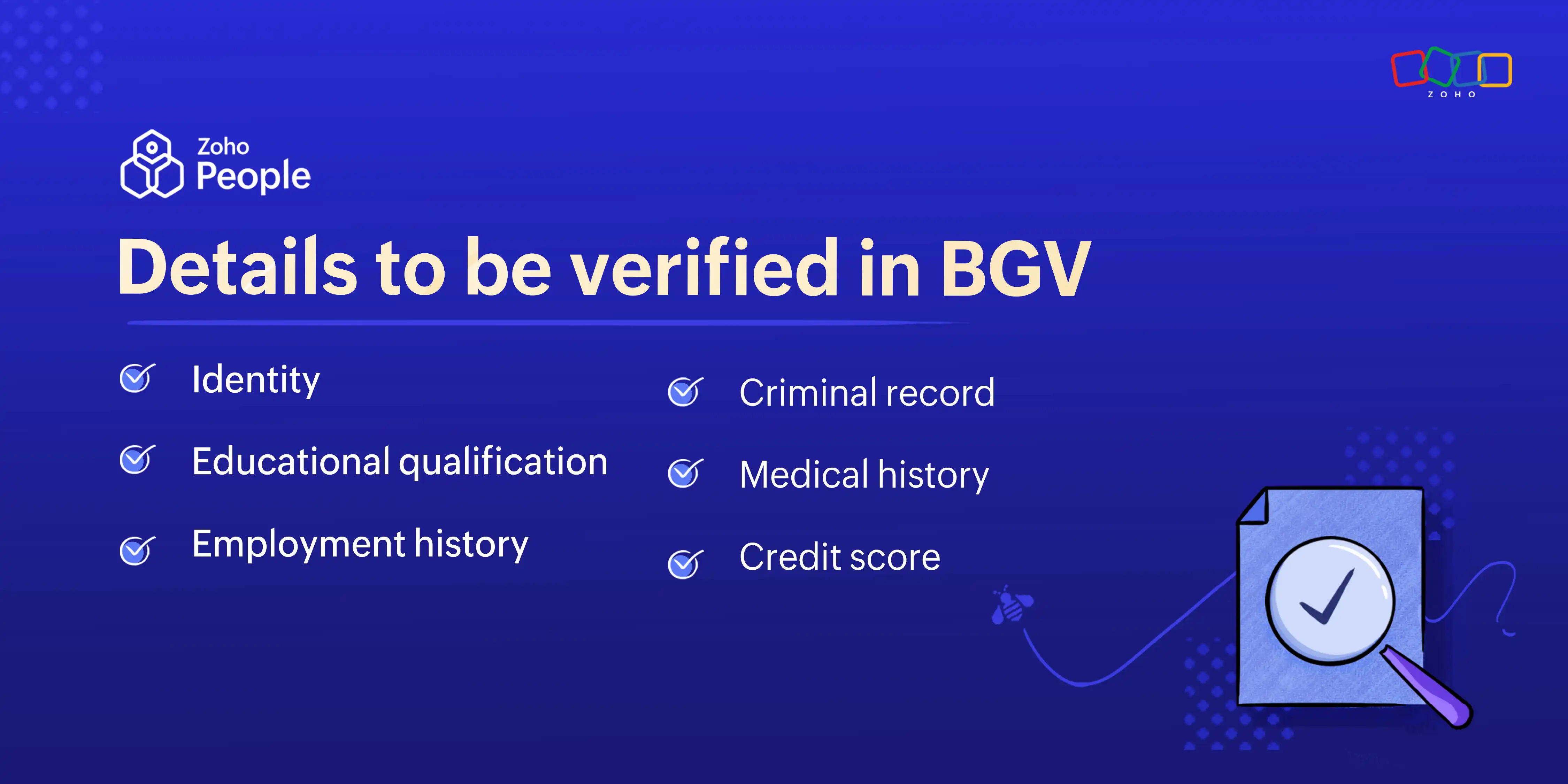 Details verified in background verification