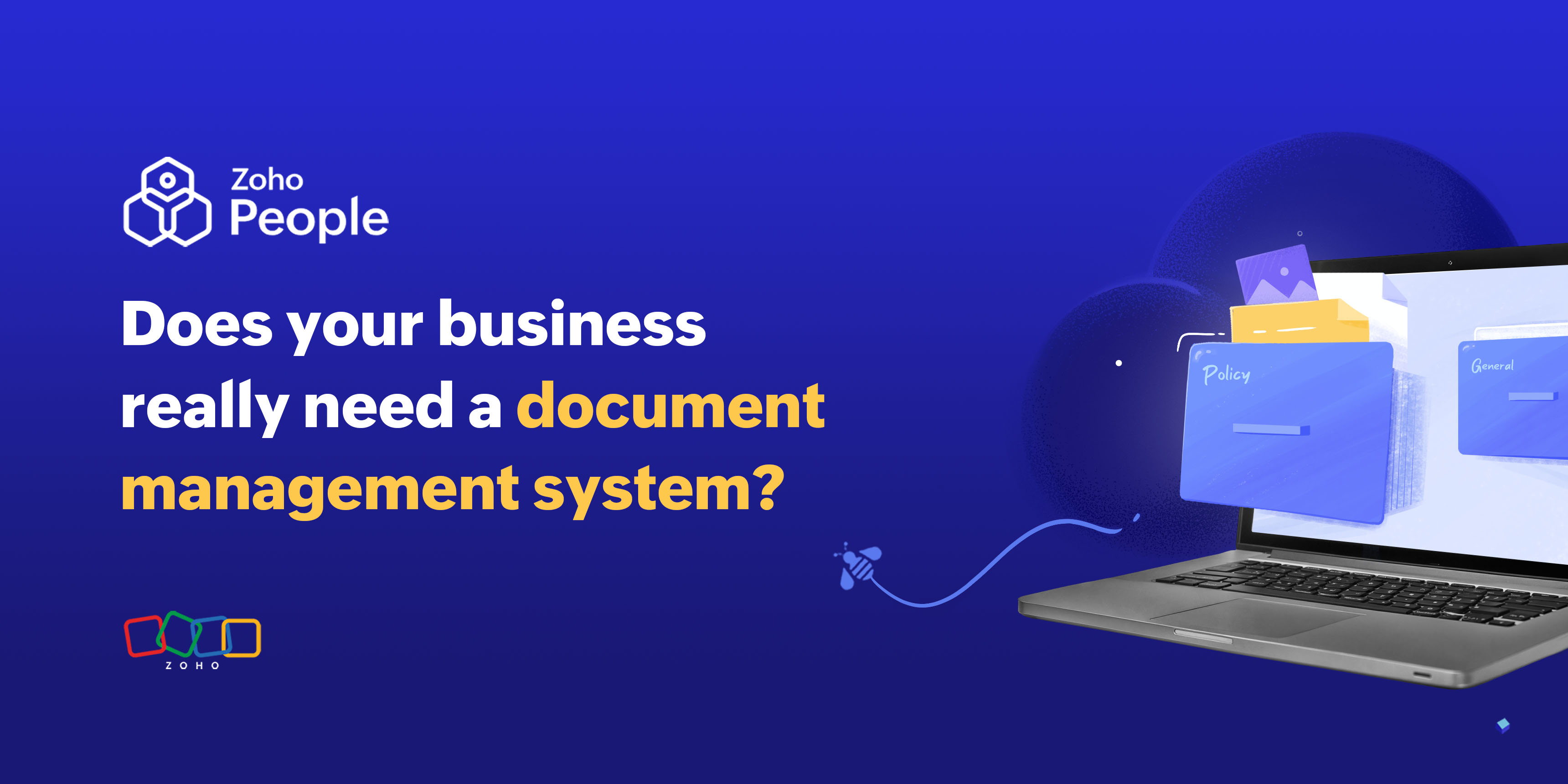 5 signs your organization needs a document management system - Zoho People